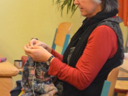 10 Frau Lange bei der Arbeit